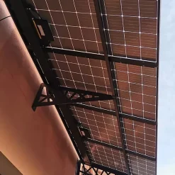 Auvent solaire Portrait MAUPITI Gris Anthracite - 6 panneaux-Telco Home Automation Discount