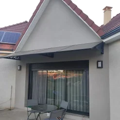 Telco Home Automation Auvent solaire Portrait MAUPITI Gris Anthracite - 4 panneaux