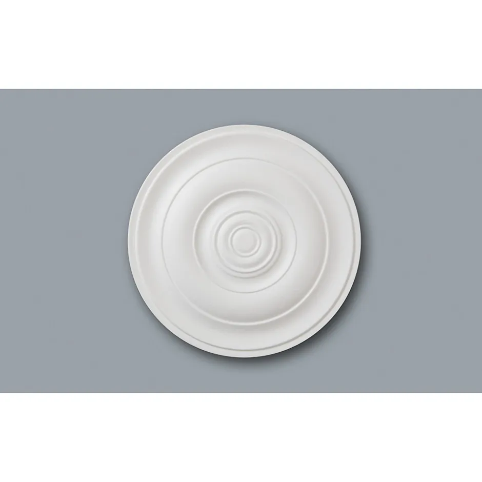 Decoflair B33 Rosace Polystyrène expansé 22 x 465 x 465 - 1 pièce