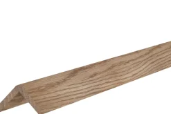 Baguette d'angle arrondie chêne 27 x 27 mm L.2,4 m-