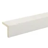 Baguette d'angle brut de sciage blanc 250 x 27,5 cm- New