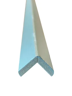 Baguette d'angle en MDF arrondi Ninna couleur vert 23X23mm L.2,44m