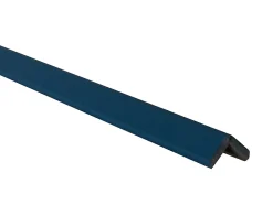 Baguette d'angle en MDF arrondie Ninna couleur bleu 23X23mm L.2,44m