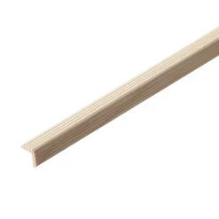 Baguette d'angle pin 23 x 23 mm L.2,4 m (lot de 10)- Sale