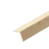 Baguette d'angle rabotée pin 38 x 38 mm L.2,4 m