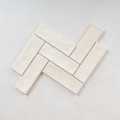 Baguette de finition pour Carrelage mural faïence effet zellige LA RIVIERA Bullnose Jolly 20x1.2 cm boîte de 0.024 ml / pas m2 W-Gioia Materia Best