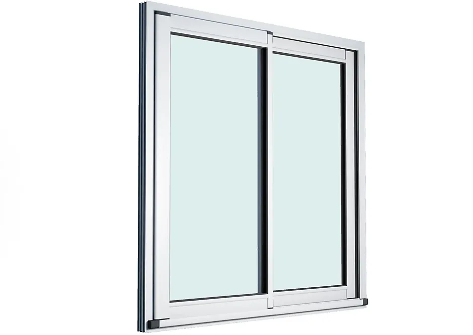 Baie vitrée coulissante alu - l.240 x h.215 cm- Best