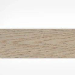 Woodbord Barre de Seuil en Bois Chêne Massif Verni Mat - Aspect Bois Brut - 20x50x1200mm - Rattrapage de Niveau - à la Suisse