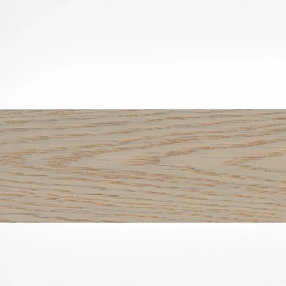 Woodbord Barre de Seuil en Bois Chêne Massif Verni Mat - Aspect Bois Brut - 20x50x1200mm - Rattrapage de Niveau - à la Suisse