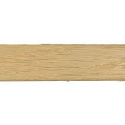 Woodbord Barre de Seuil en Bois Chêne Massif Verni Mat - Aspect Bois Brut - 12x33x1200mm - Même Niveau