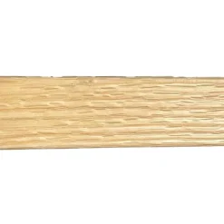 Woodbord Barre de Seuil en Bois Chêne Massif Brut - 12x33x1200mm - Même Niveau