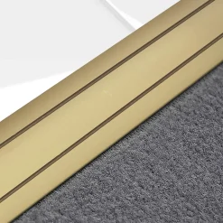 Barre de seuil Firm K132 Forme: C : 36 mm Longueur: 134 cm Autocollant Or-Floordirekt