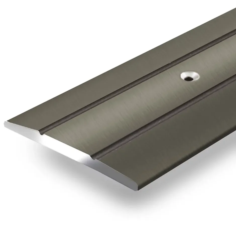 Barre de seuil Firm K132 Forme C 36 mm Longueur 90 cm Pré-percé Champagne --Floordirekt Discount