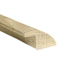 Barre de seuil rattrapage de niveau à recouvrement Chêne l. 35mm Long. 2m Ep. 14mm Brut-Deschaumes Discount
