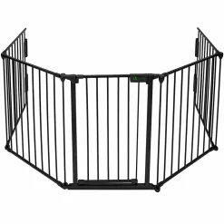 Vounot Barriere de securite GRANDE VERSION 3M 5 panneaux Pre assemble