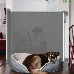 Barriere de securite retractable 180cm gris-Vounot New