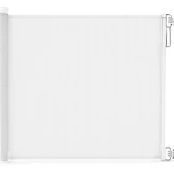 Barriere de securite retractable 180cm blanc-Vounot Discount