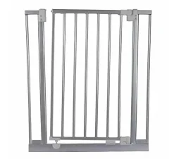 Nordlinger Pro Barrière animaux Ulya Grise hauteur 74cm et largeur 69 à 73cm