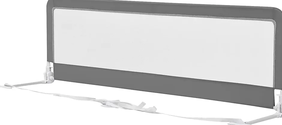 Giantex Barrière de Lit pour Bébé Garde Corps de lit Système de Sécurité Ancrage Renforcé Gris