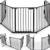 Barrière de sécurité enfant, bébé, animaux - 3 mètres, 5 panneaux modulables et pliables-Facility'S Online