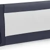 Barrière de Sécurité Enfant Lit, Barrière de Lit Enfant Bébé Pliable avec Mousse Souple, Gris, 105 x 40 x 42 CM-Giantex Discount
