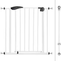 ECD Germany Barrière de sécurité enfants garde-corps protection fermeture d'escalier 75-85cm