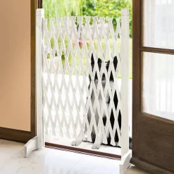 Facility'S Barrière de Sécurité Extensible, 35 à 250 x 87 cm, Protection plastique, Rétractable, Animaux
