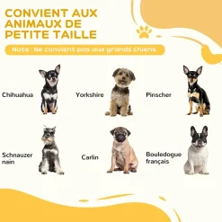 Barrière modulable pliable barrière de sécurité 154,5L x 61H cm MDF blanc-PawHut New