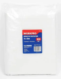 Bâche de protection 4x5m - 20M2-WorkPro Best