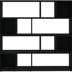 Vidaxl Bibliothèque/Cloison de séparation Noir 105x24x102 cm