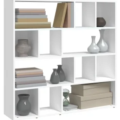 Bibliothèque/Cloison de séparation Blanc 105x24x102 cm-Vidaxl Hot