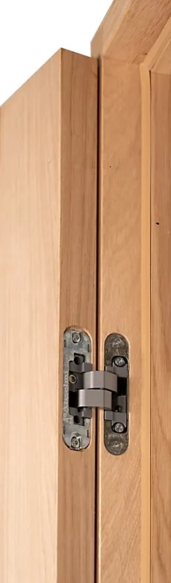 Lynporte Bloc porte 1 Vitrage CASSIOPEIA bois chêne européen 2040 x 830 Droite