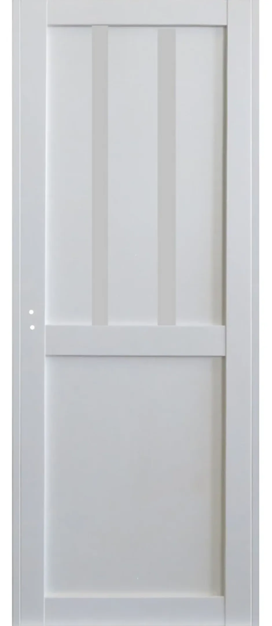 Gd Menuiseries Bloc Porte Atelier 2 Panneaux Blanc H204 X L73 Côte Tableau P.droite