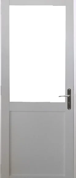 Bloc Porte Atelier Blanc Sans Meneau H204 X L73 Côte Tableau P.gauche-Gd Menuiseries Outlet