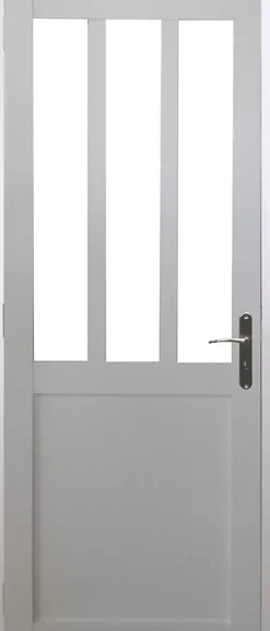 Bloc Porte Atelier Blanc H204 X L83 Côte Tableau P.gauche-Gd Menuiseries