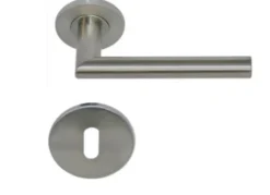 Bloc Porte Athena Ral7035 2 Panneaux H204 X L83 Côte Tableau P.gauche,poignee Pomerol-Gd Menuiseries Discount