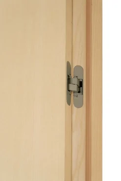 Bloc porte bois isoplane ANTLIA3 830 gauche plaqué frêne blanc européen-Lynporte Discount