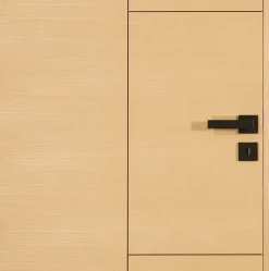Lynporte Bloc porte bois isoplane ANTLIA1 830 gauche plaqué frêne blanc européen