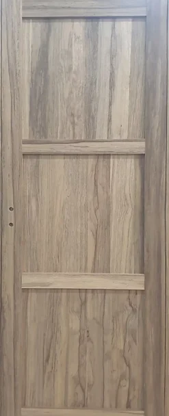 Gd Menuiseries Bloc Porte Frake 3 Panneaux H204 X L73 Côte Tableau P.droite