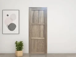 Gd Menuiseries Bloc Porte Frake 3 Panneaux H204 X L73 Côte Tableau P.droite