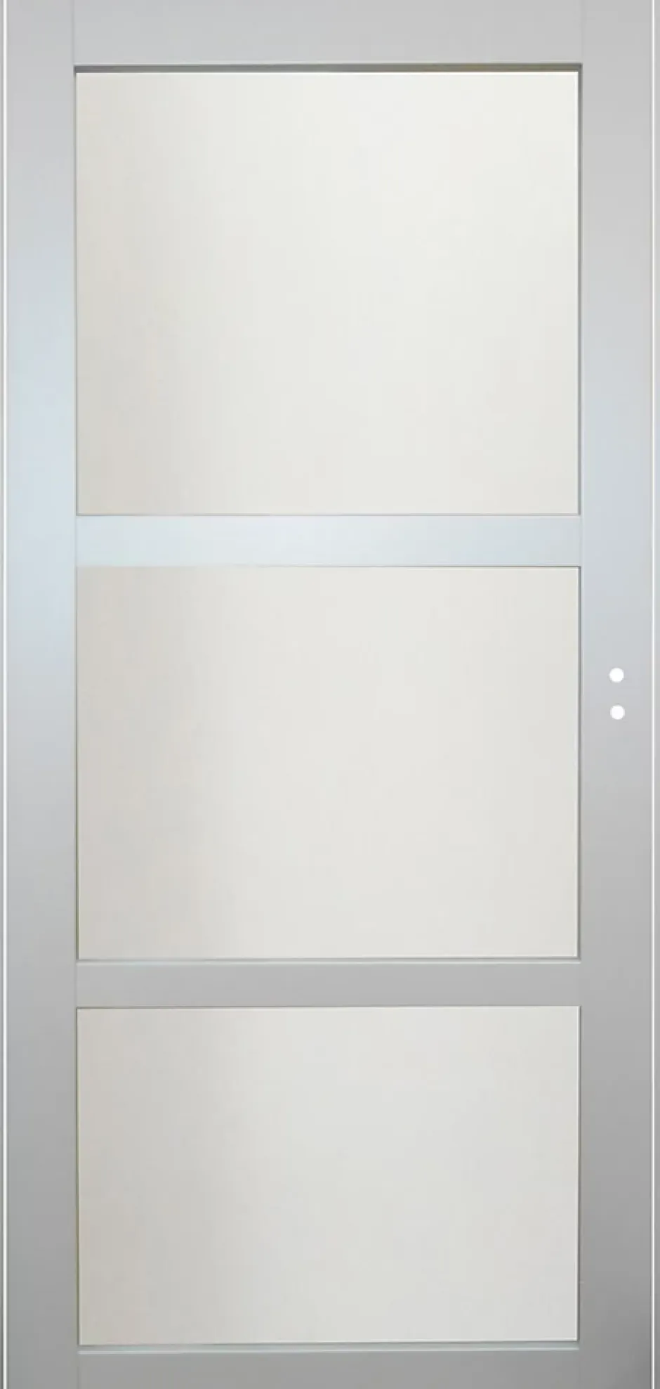 Bloc Porte Greyria Gris Ral7035 Vitrée H204 X L83 Côte Tableau P.gauche-Gd Menuiseries Hot