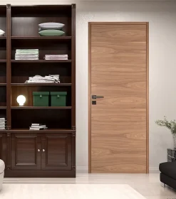 Lynporte Bloc porte isoplane INDUS bois noyer 2040 x 630 droite