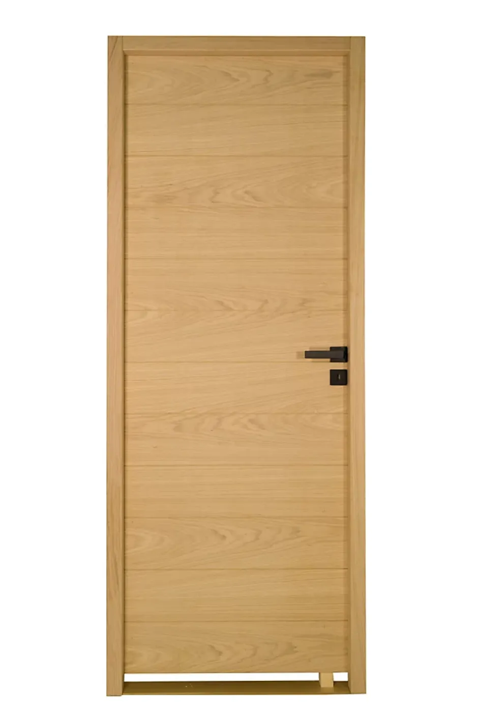 Lynporte Bloc Porte NOE bois chêne européen 2040 mm x 630 mm - gauche Huisserie de 92
