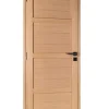 Lynporte Bloc porte PARIS 4 Panneaux bois chene 2040x830 Droite