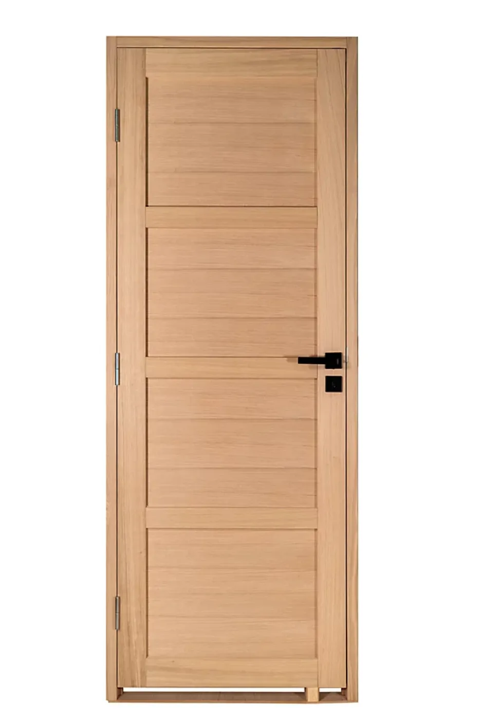 Lynporte Bloc porte PARIS 4 Panneaux bois chene 2040x830 Droite