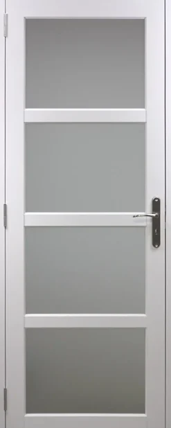 Bloc Porte Tana Vitrée Blanc H204 X L83 Côte Tableau P.gauche-Gd Menuiseries Sale