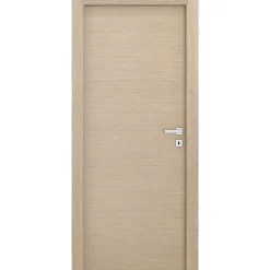 Bloc-porte Alexia bois naturel H.204 x l.83 cm, poussant gauche- New