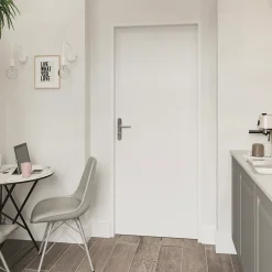 Bloc-porte Alpille blanc H.204 x l.73 cm, réversible- New