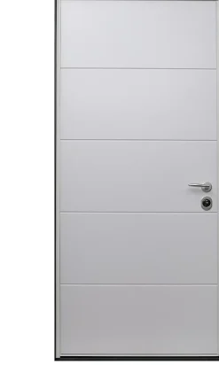 Bloc-porte blindé haute performance blanc H.210 x l.90 cm, poussant gauche
