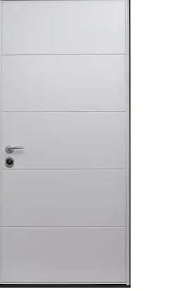 Bloc-porte blindé haute performance blanc H.210 x l.90 cm, poussant droit- Online